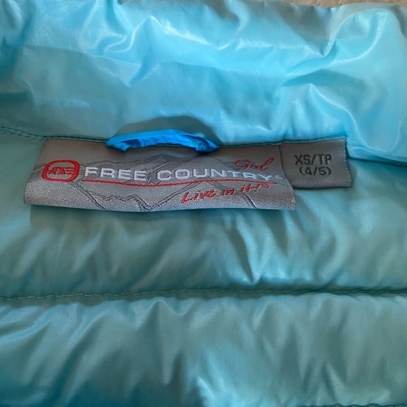 FREE COUNTRY PUFFER DOWN SUPPER LIGHTWEIGHT VEST Size XS/TP ( 4/5) - Picture 3 of 6